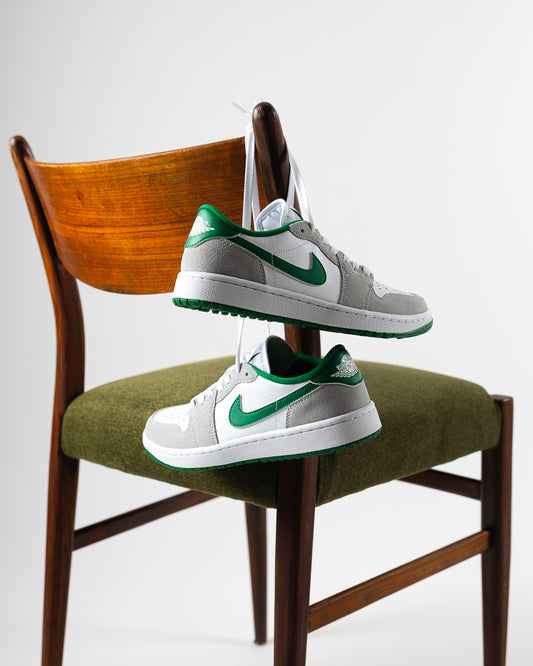 Nike Air Jordan 1 Low Golf White / Pine