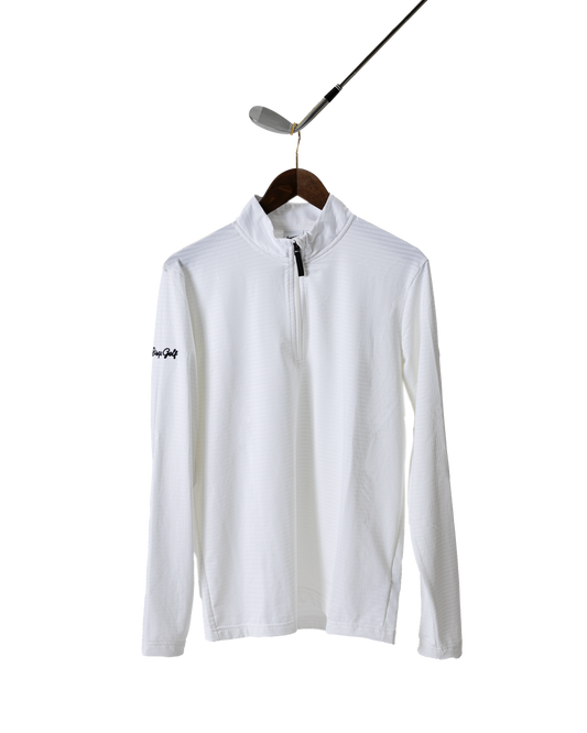 Nike with Bisque Victory Men's Dri-FIT 1/2-Zip Golf Top