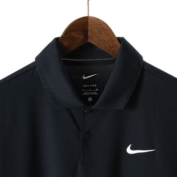 Nike x Bisque Dri-FIT Tour Men's Solid Golf Polo Black