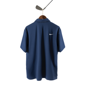 Nike x Bisque Dri-FIT Tour Men's Solid Golf Polo Navy