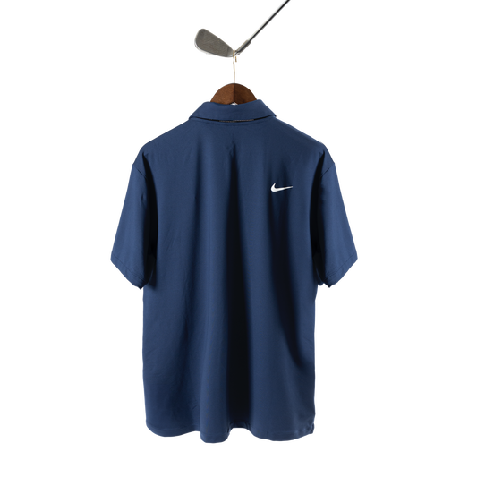 Nike x Bisque Dri-FIT Tour Men's Solid Golf Polo Navy