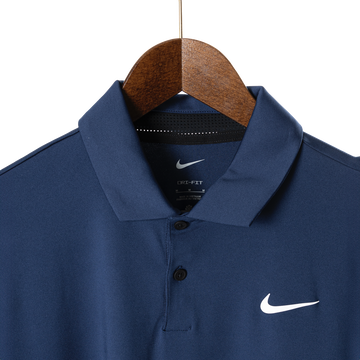 Nike x Bisque Dri-FIT Tour Men's Solid Golf Polo Navy