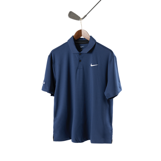 Nike x Bisque Dri-FIT Tour Men's Solid Golf Polo Navy