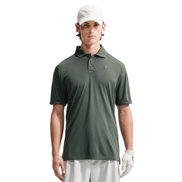 Nike Par Men's Dri-FIT Golf Polo - Camo Green/White