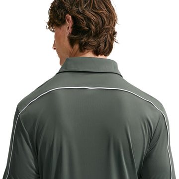 Nike Par Men's Dri-FIT Golf Polo - Camo Green/White detail