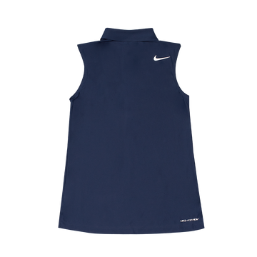 Nike Womens Dri-FIT ADV Tour Polo Sleeveless Navy