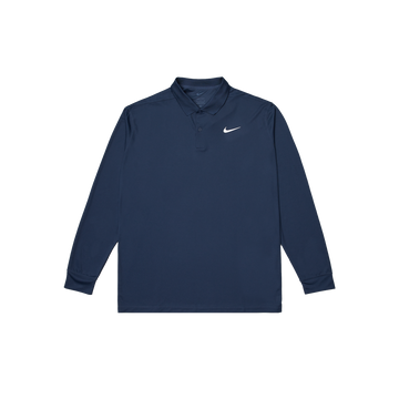 Nike Dri-FIT Victory Longsleeve Polo Navy