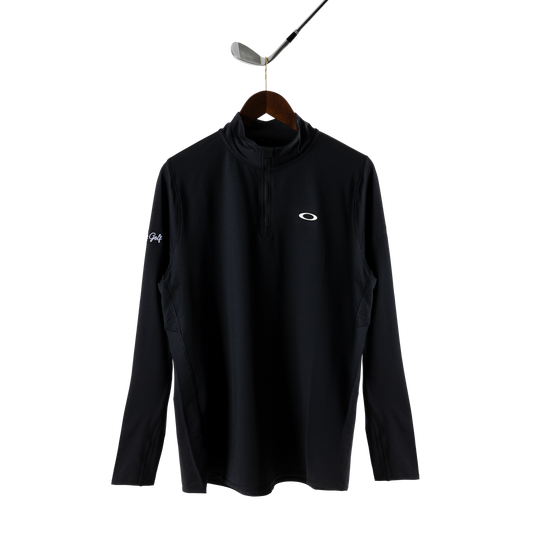 Oakley x Bisque Gravity Range Quarter Zip Blackout