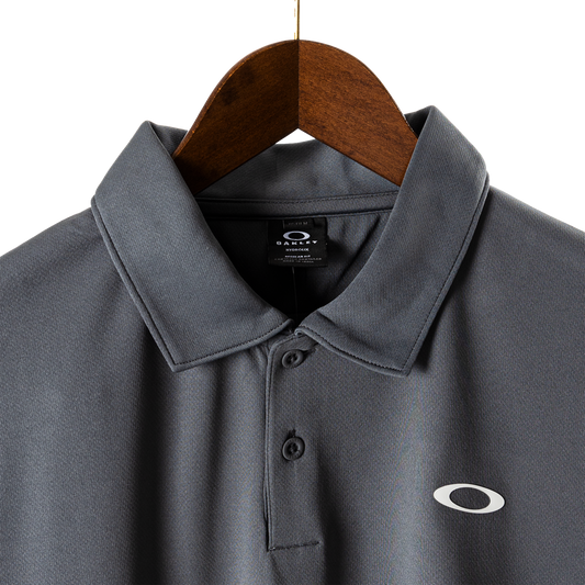 Oakley x Bisque Icon Polo Uniform Grey