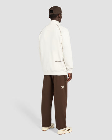 Reebok x Manors Organic 1/4 Zip Pullover - Pebble