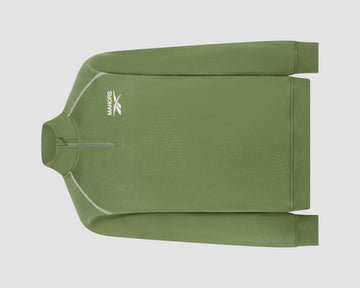 Reebok x Manors Organic 1/4 Zip Pullover - Green