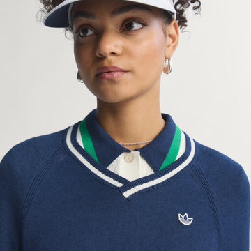 adidas Originals Golf Cashmere Sweater - Night Indigo
