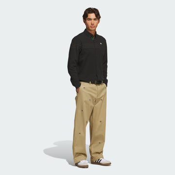 adidas Originals  Loose Embroidered Pant - Hemp