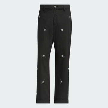 adidas Originals  Loose Embroidered Pant - Black