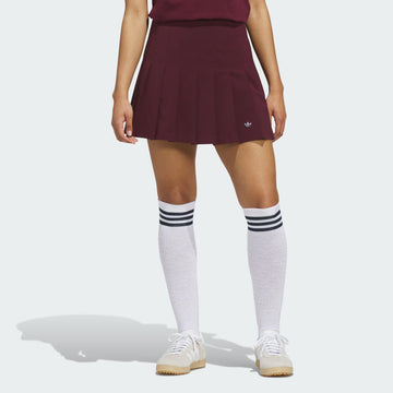 adidas Originals Pleated Skort - Maroon