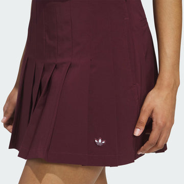 adidas Originals Pleated Skort - Maroon