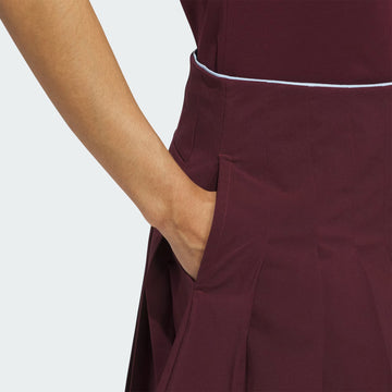 adidas Originals Pleated Skort - Maroon