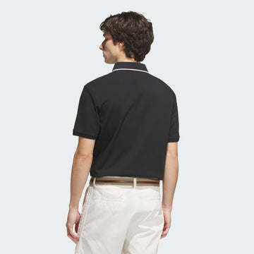 adidas Twistknit Trefoil Polo - Black
