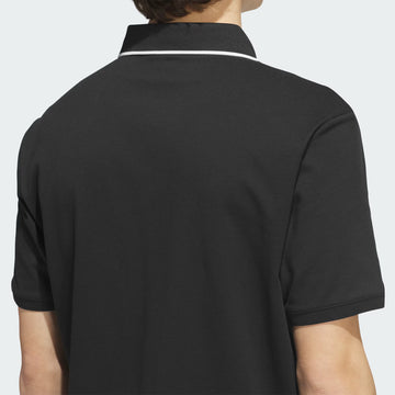 adidas Twistknit Trefoil Polo - Black