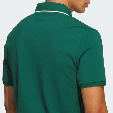 adidas Twistknit Trefoil Polo - Collegiate Green