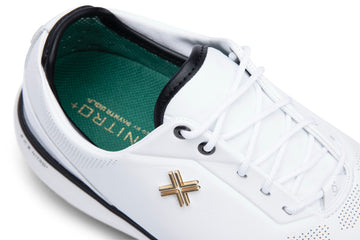 Payntr Golf Men's Match Day SC - White / Black / Gold