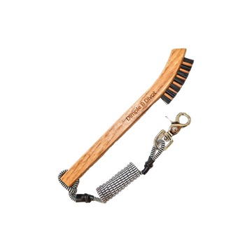 Dimple & Divot Hickory Golf Brush Pro Hybrid - Black