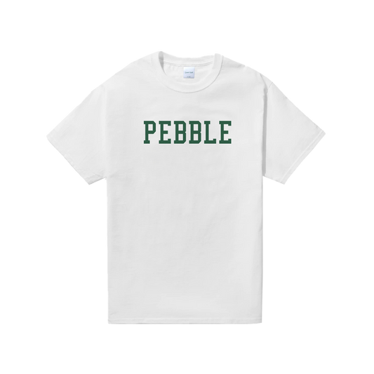 Quiet Golf Pebble T-Shirt White