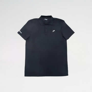 Pluto Classic 'P' Polo - Charcoal