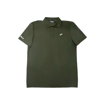 Pluto Classic 'P' Polo - Olive