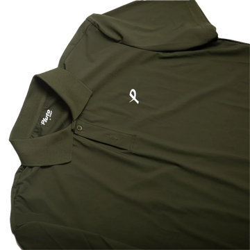 Pluto Classic 'P' Polo - Olive