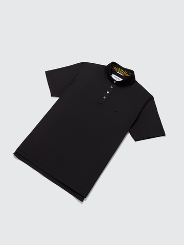 Public Drip Athlete Tonal Polo - Black, detail 2