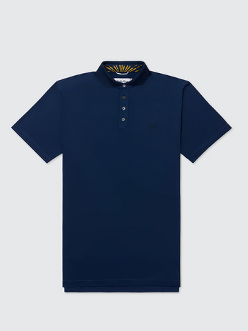 Public Drip Athlete Tonal Polo - Navy