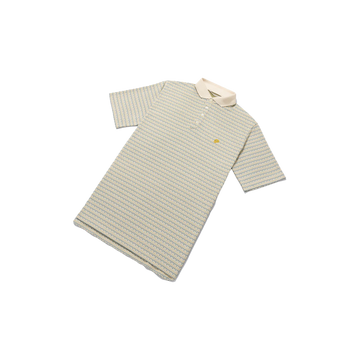 Public Drip Athlete Drip Stripe Polo - Creme