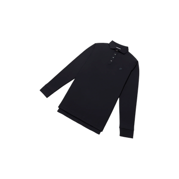 Public Drip Triborough Waffle Knit Polo - Navy