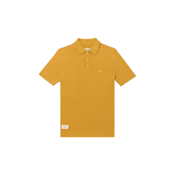 Public Drip Athlete Knit Polo - Ochre