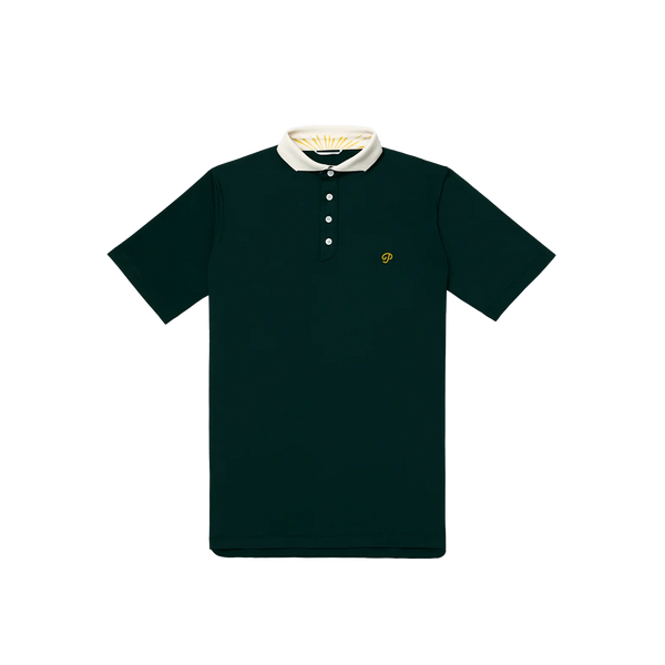 Public Drip Solid Polo - Green – Bisque Golf
