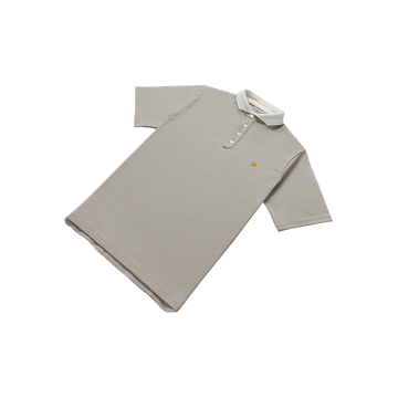 Public Drip Public Athlete Striped Polo - Navy/Cream