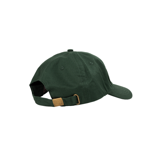 Quiet Golf Crest Dad Hat - Forest