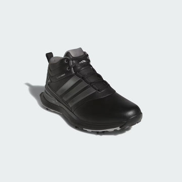 adidas Golf R2C MID CLIMAPROOF WIDE GOLF SHOES - Core Black / Iron Metallic / Silver Metallic