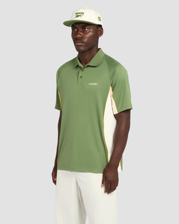 Reebok x Manors Recycled Polo - Legacy Green
