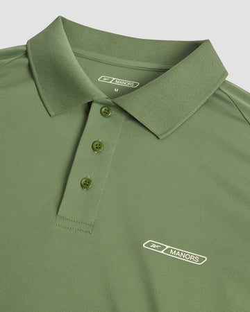 Reebok x Manors Recycled Polo - Legacy Green