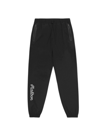 Malbon Golf Performance Nylon Track Pant - Black