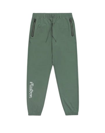 Malbon Golf Performance Nylon Track Pant - Forest