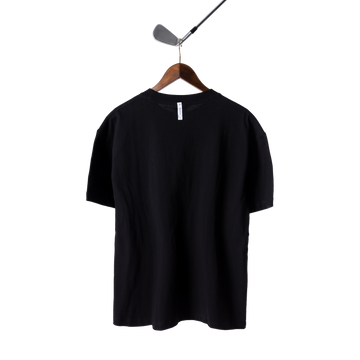 Students Golf T-Shirt 'Secretly Technical' - Black