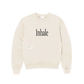 Students Golf Inhale Crewneck Sweater Nude