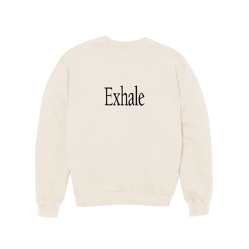 Students Golf Inhale Crewneck Sweater Nude