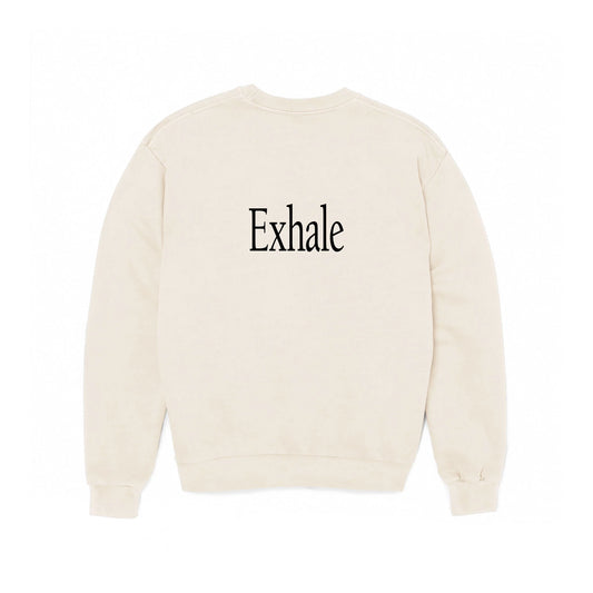 Students Golf Inhale Crewneck Sweater Nude