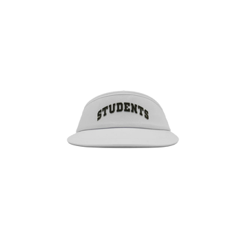 Students Uni High Crown Visor - White