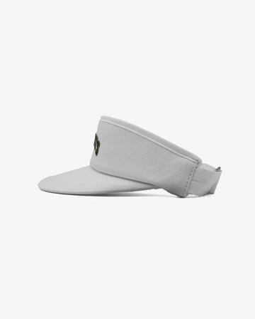Students Uni High Crown Visor - White