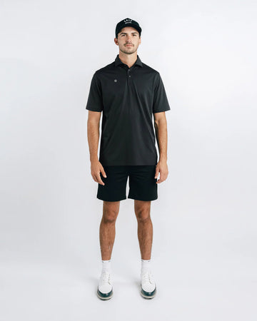 Students Course Studies Chaperone S/S Polo - Black